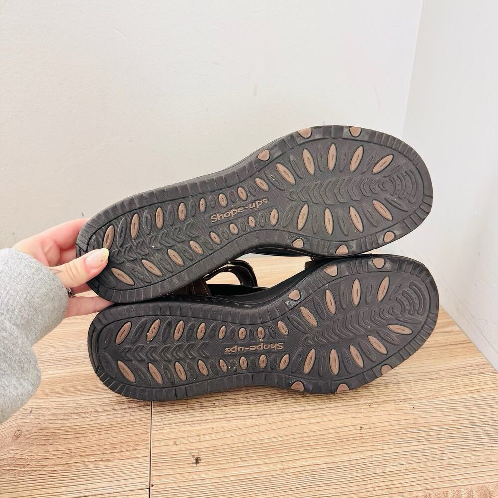 Skechers Shape-Ups sandals Brown Women’s Size 11 - Picture 8 of 11